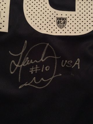 Landon Donovan Officially Autographed 2010 USMNT World Cup Jersey 2