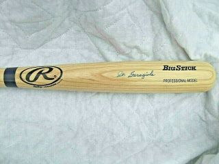 Joe Garagiola Autographed Rawlings Professional Baseball Bat - - Made in USA 2