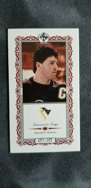 00/01 Pacific Private Stock Ps - 2001 Stars Sp/105 No.  22 Jaromir Jagr