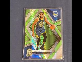Kevin Durant Warriors 21/49 2018 - 19 Panini Spectra Neon Green 75