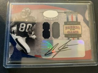 2005 Leaf Certified Materials Fabric Of The Game Auto Jersey Andre Johnson 41/80
