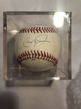 Cal Ripken Jr Autographed Baseball