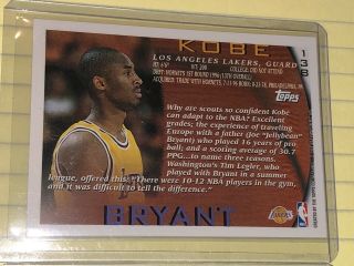 Topps 138 Kobe Bryant RC (2) 5