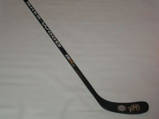 Kris Letang Signed Hockey Stick Pittsburgh Penguins Back To Back Stanley Cups