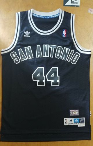 Nba Authentic Adidas Size Medium George Gervin San Antonio Spurs Jersey