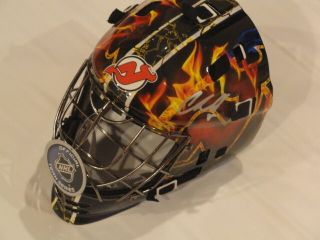 Cory Schneider Martin Brodeur Signed Jersey Devils Goalie Mask Helmet Proof