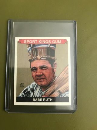 Rare 2015 Sport Kings Babe Ruth Mini Card 001 Wow