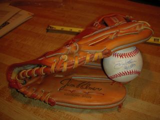 Vintage Jim Palmer Baseball Glove Spalding Baltimore Orioles Great,  Hofer Adult
