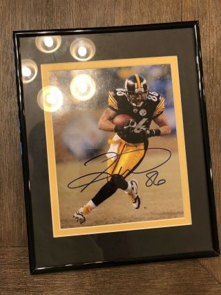 Hines Ward Pittsburgh Steelers Signed Autographed 8x10 Photos Certified