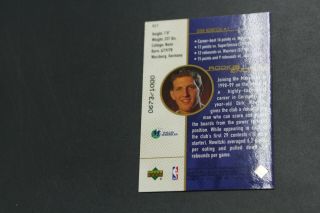 1998 - 99 Dirk Nowitzki UD encore Gold RC RE7 0673/ 1000 rookie 2