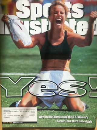 Sports Illustrated July 19,  1999 - Brandi Chastain