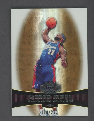 2006 - 07 Topps Triple Threads Lebron James Cleveland Cavaliers 198/299