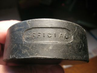 Circa 1940 ' s Lund Official Ice Hockey Puck With Box 4