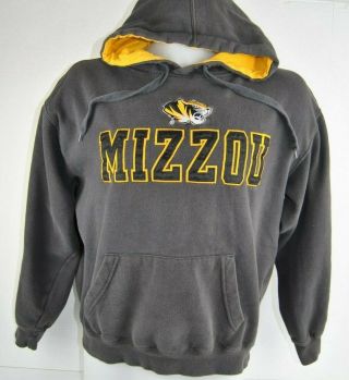 University Of Missouri Mizzou Tigers Hoodie Hooded Sweatshirt Adult Sz Large