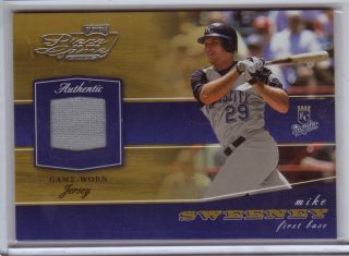 Mike Sweeney Game Jersey 2002 Playoff Piece Of The Game Kansas City Royals