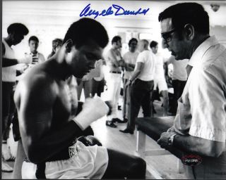 Angelo Dundee Signed 8x10 Boxing Photo Muhammad Ali Trainer - Psa/dna Itp 3