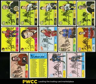 1968 Topps Hockey Hi - Grade Complete Set Orr Howe Checklist Parent Rc (pwcc)