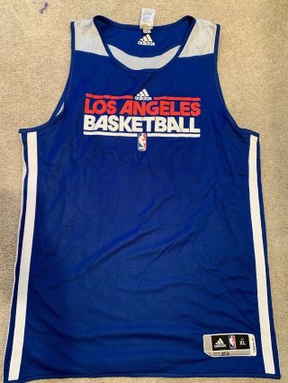 Authentic Game Worn Los Angeles Clippers Practice Jersey Team Chris Paul?