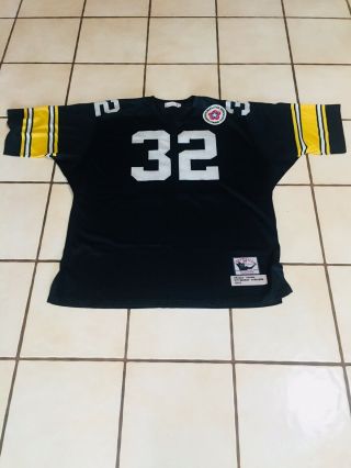 Franco Harris Authentic Mitchell & Ness Throwback Jersey Sz.  56