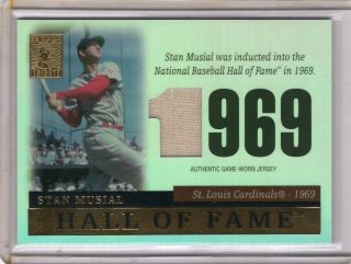 Stan Musial 2004 Topps Tribute Jersey