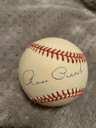 Ross Perot Signed Autograph Rawlings Official National League Baseball
