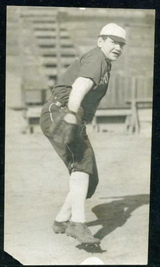C.  1905 Nick Altrock White Sox Baseball Photo