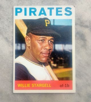1964 Topps Baseball Card No.  342 Willie Stargell Pirates