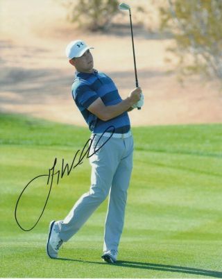 Gary Woodland Autographed Pga Golf Signed 8x10 Photo