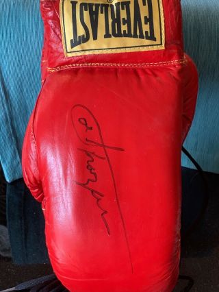 Joe Frazier Autographed Boxing Glove