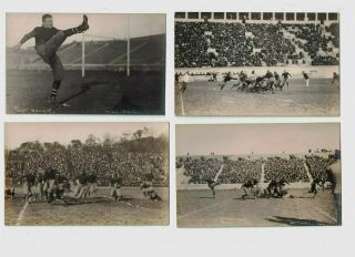 Twelve 1916 Cornell University Football Game Real Photo Postcards No Res