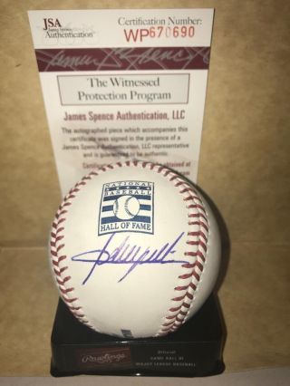 Adrian Beltre Texas Rangers Signed Hall Of Fame Baseball Jsa Wp670690
