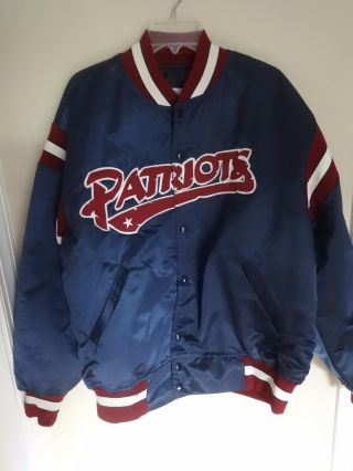 Vtg Minor League Baseball Somerset Patriots Premium Snap Front Lined Coat Men 2x