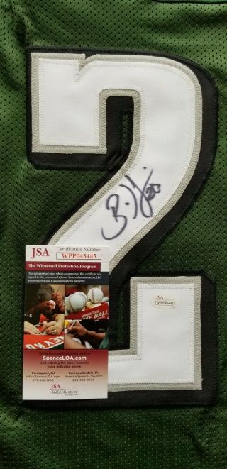 Brian Dawkins autographed signed jersey NFL Philadelphia Eagles JSA Pro Bowl 3