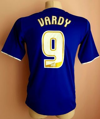 Leicester City Home Football Shirt 2012 – 2013 9 Jamie Vardy