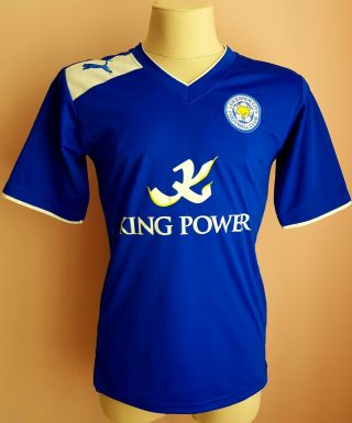 Leicester City Home football shirt 2012 – 2013 9 Jamie Vardy 2
