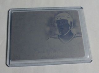 R11,  618 - Mario Lemieux - 2017/18 In The Game - Printing Plate - 1/1 -