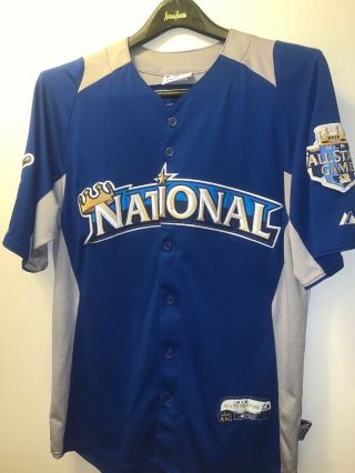 Auth Majestic 2012 National League All Star Game Mlb Hanrahan Jersey Size 48 M