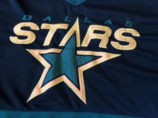 Dallas Stars NHL Vintage Starter Hockey Jersey Adult Size Medium VTG 4