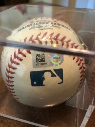 Dwight Evans Autographed Baseball | Boston Red Sox | Protective Case | HZ13209 2
