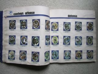 1972 Sunoco NFL Action 56 Page Stamp Album Complete Set 624 Stamps 3