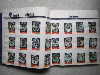 1972 Sunoco NFL Action 56 Page Stamp Album Complete Set 624 Stamps 4