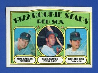 1972 Topps 79 Carlton Fisk Rc - Hof - Red Sox - Ex/mt,  - Additional Ship
