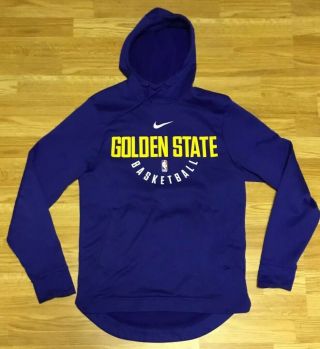 Nike Golden State Warriors Basketball Hoodie Size Small