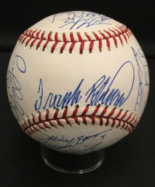 2002 Montreal Expos Team Signed X22 Autographed Mlb Baseball Vladimir Guerrero