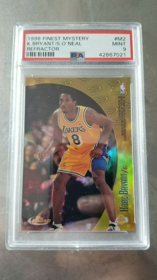 1998 - 99 Topps Finest Mystery Refractor Shaquille O 