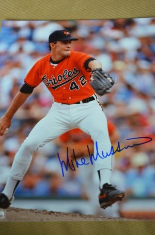 Mike Mussina Autographed Signed 8x10 Photo Baltimore Orioles