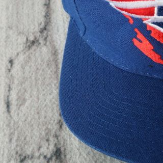 Vintage England Patriots Splash Snapback Hat by Logo Athletic Cap 90s 3