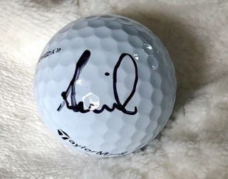 Annika Sorenstam Autographed Signed Golf Ball Lpga Taylormade