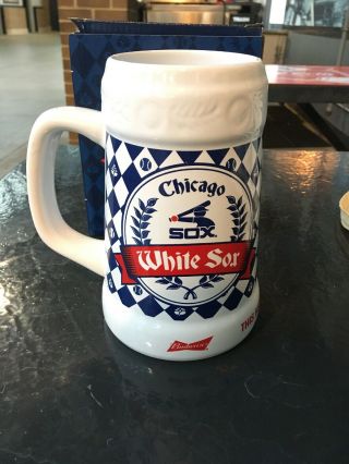 Chicago White Sox Beer Stein Sga Giveaway Glass / Mug / Cup 8/24/19