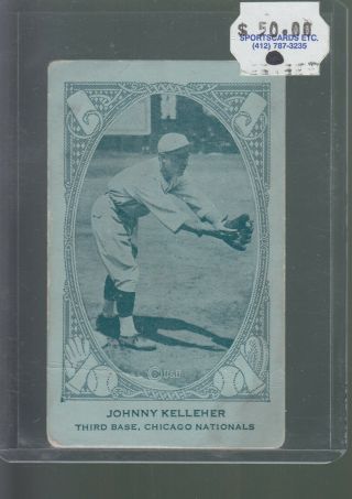 1922 E120 American Caramel Johnny Kelleher Chicago Nationals